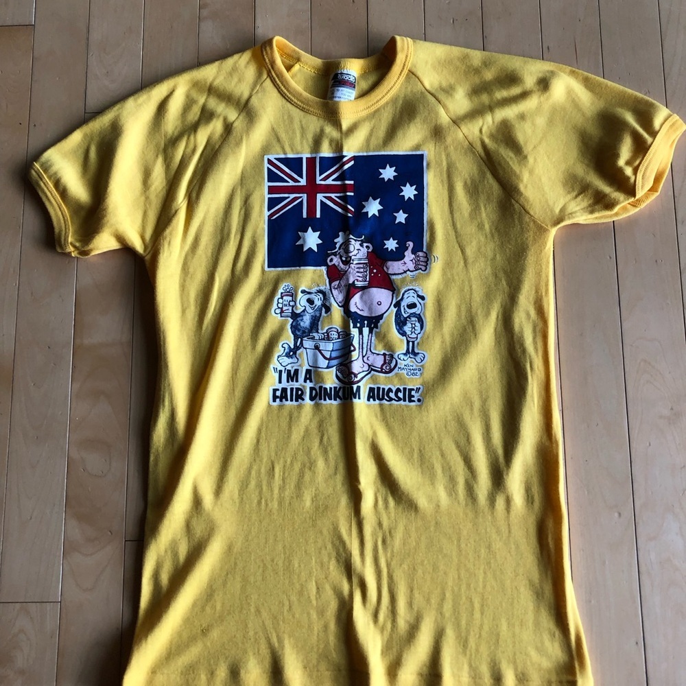 1982 Australian travel  shirt